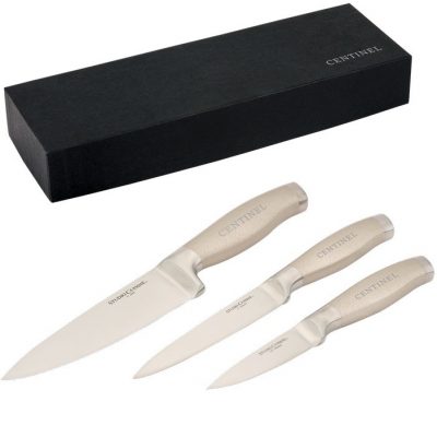 Studio Cuisine™ Peened 3 Piece Knife Set