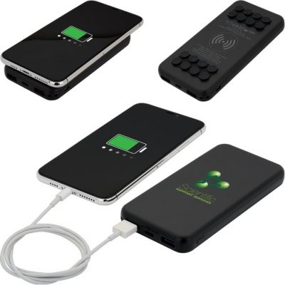Octo Grip Wireless Charger & Power Bank - 10