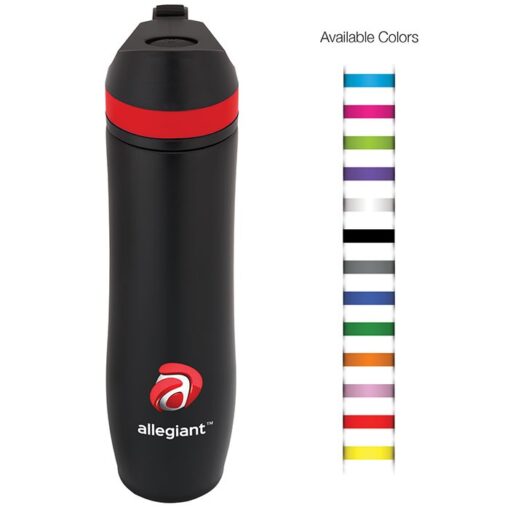 20 oz Persona® Wave Trail Vacuum Water Bottle-1