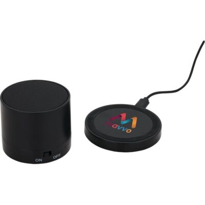 3W Wireless Charging Speaker with Charging Pad-1