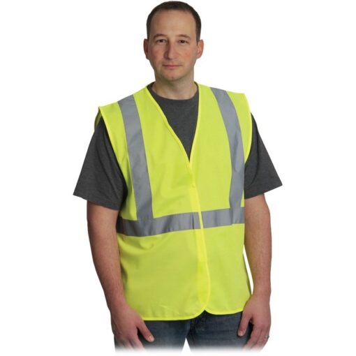 Class 2 Solid Fabric Vest-2