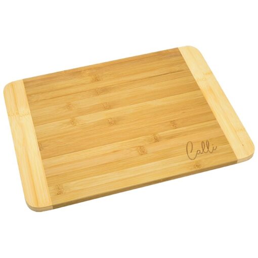Home Basics® Two Tone Bamboo Cutting Board 12"x16"-1