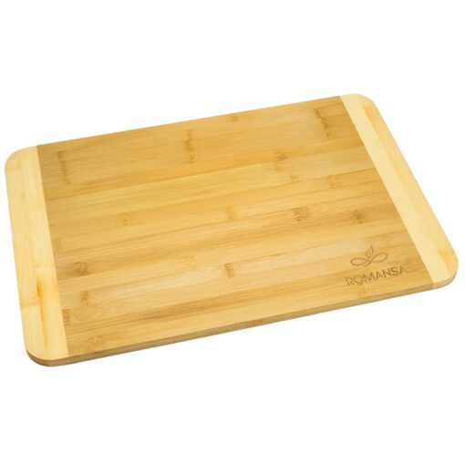 Home Basics® Two Tone Bamboo Cutting Board 12"x18"-1