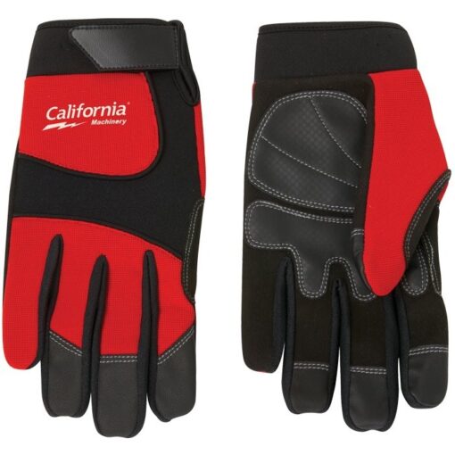 Synthetic Leather Palm Mechanic Style Glove-1