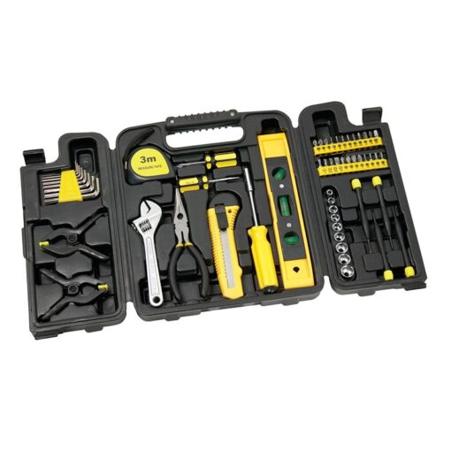 Tool Set with Tri-Fold Carrying Case-5