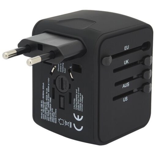 Universal Travel 4 USB Port Adapter-4