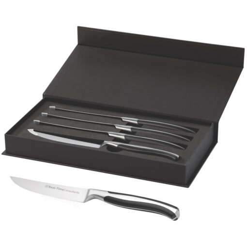 Oneida® Contour 4 Piece Steak Knife Set-1