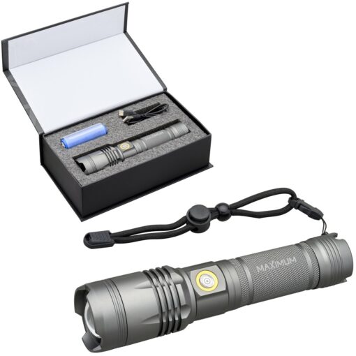 Rechargeable Urban Peak® 20W Tactical Flashlight-1