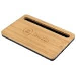 5W Bamboo Desktop Wireless Charger - 2
