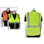 Five Pocket Black Bottom Front Value Mesh Vest - 1