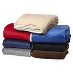 Oversize Micro-mink Sherpa Blanket - 1