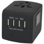 Universal Travel 4 USB Port Adapter - 4