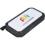 Trio Port Solar Charge LED Power Bank 8