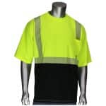 Class 2 Short Sleeve Black Bottom Front T-Shirt - 2