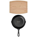 Lodge 8" Skillet/12" Arch Cutting Board Gift Set - 1