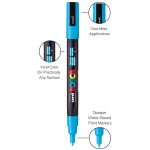 POSCA 8 Piece Soft Marker Set with Bag - Fine - 8