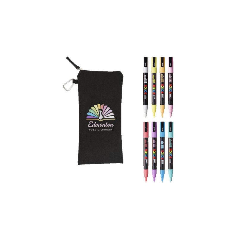 POSCA-8-Piece-Soft-Marker-Set-with-Bag-Fine-POS05 POSCA 8 Piece Soft Marker Set with Bag - Fine