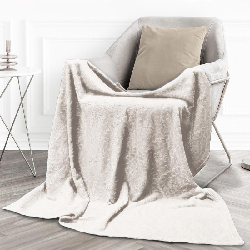 Quilted Flowers Throw - 2