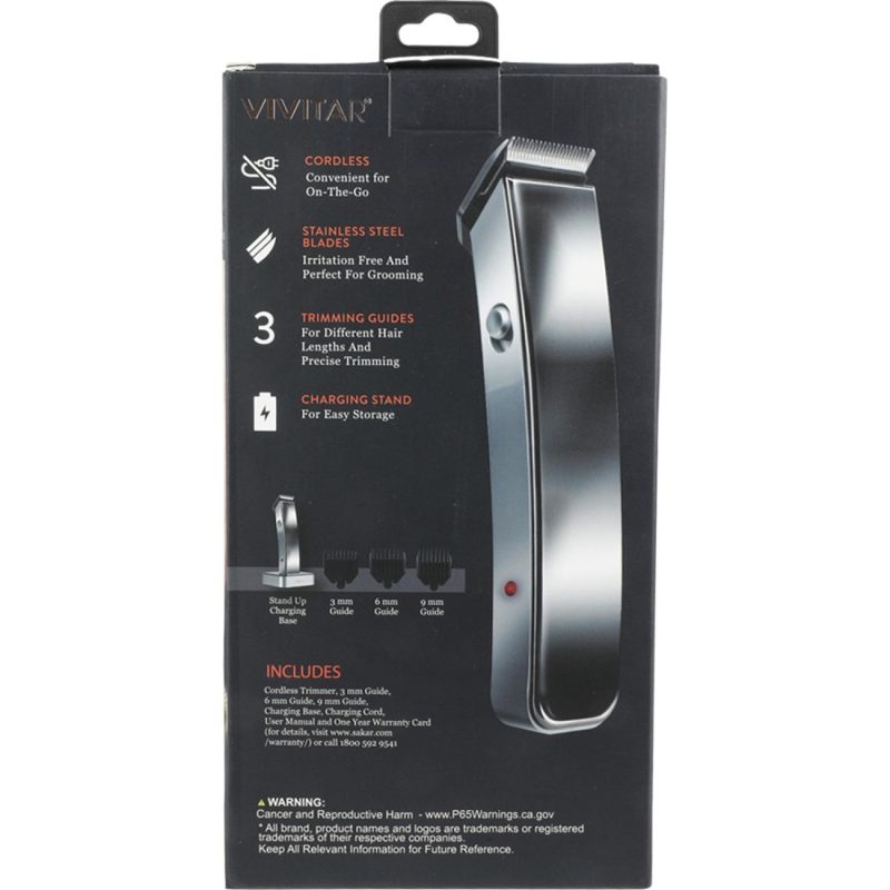 Vivitar Rechargeable Cordless Hair Trimmer - 4