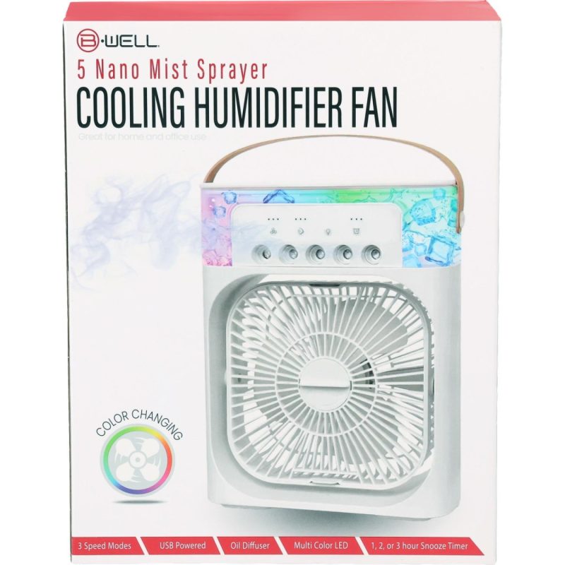 B-Well Cooling Humidifier Fan - 4