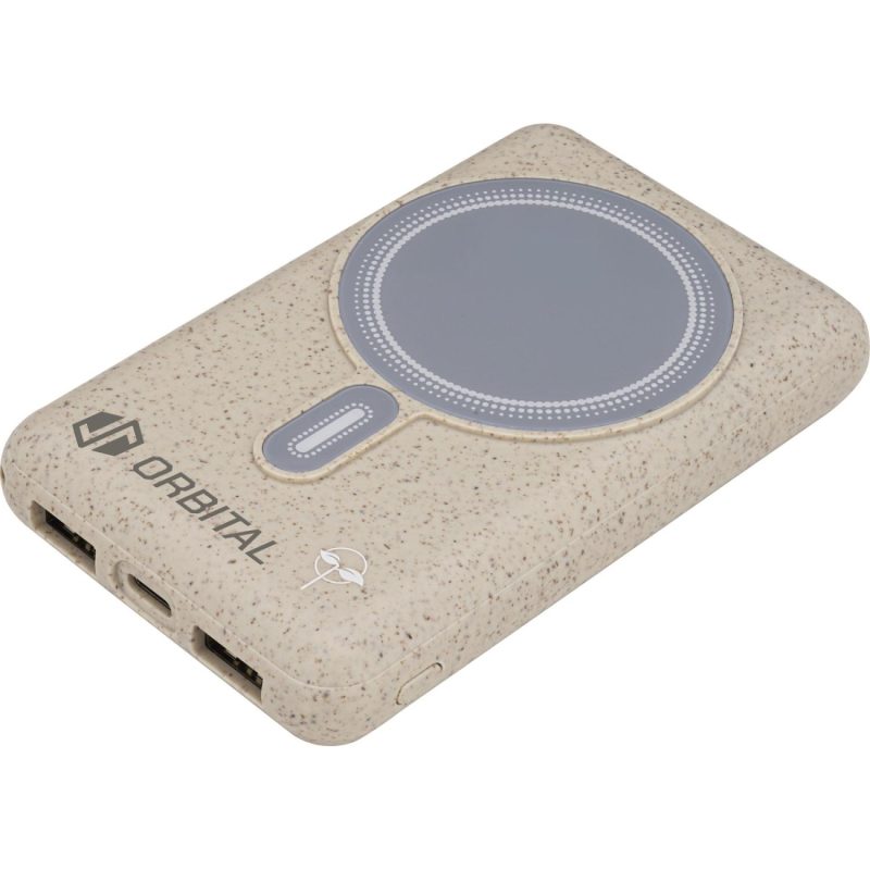 EarthTrendz Solar / Magnetic Wireless Power Bank - 1
