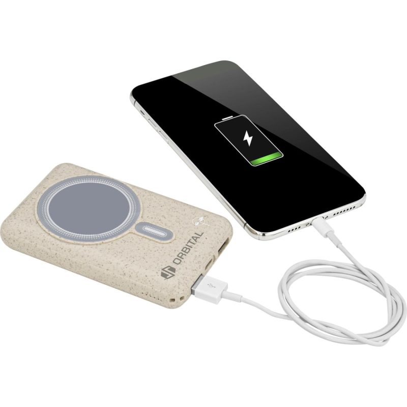 EarthTrendz Solar / Magnetic Wireless Power Bank - 3
