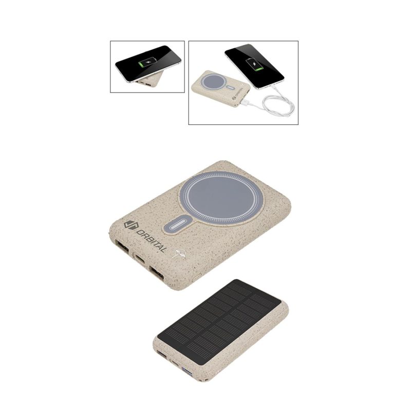 EarthTrendz-Solar-Magnetic-Wireless-Power-Bank-EL212 EarthTrendz Solar / Magnetic Wireless Power Bank