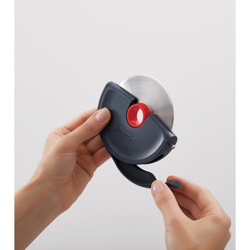 Joseph Joseph Disc Easy-clean Gray Pizza Cutter - 5
