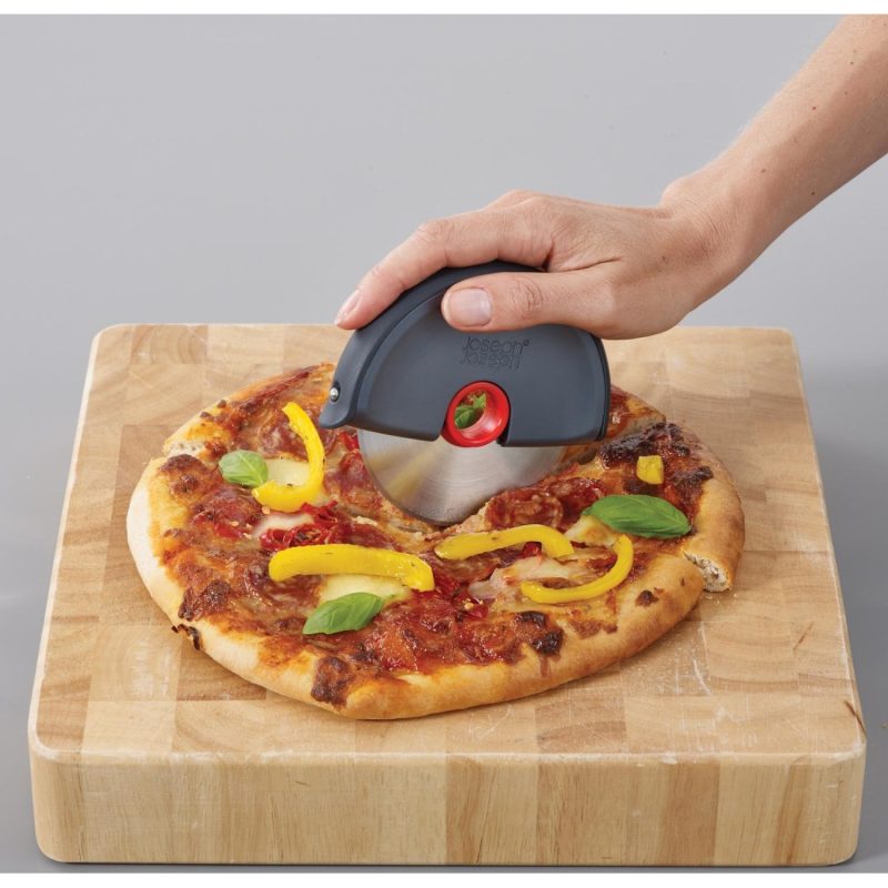 Joseph Joseph Disc Easy-clean Gray Pizza Cutter - 6