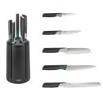 Joseph Joseph Elevate Green Knives Carousel Set - 5