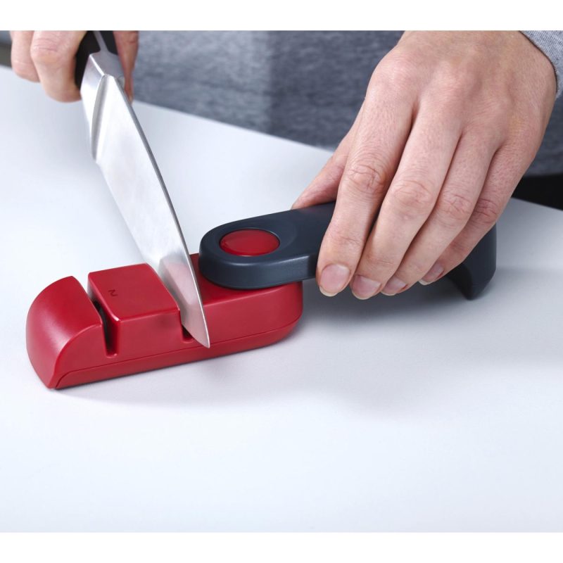 Joseph Joseph Rota Red Folding Knife Sharpener - 3