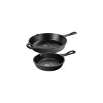Lodge 10.25" and 5" Cast Iron Skillets Gift Set