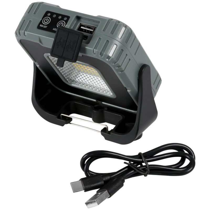 Rechargeable 10W COB/LED Trio Ready Worklight - 2