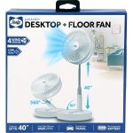 Sealy Adjustable Desktop/Floor Fan - 7