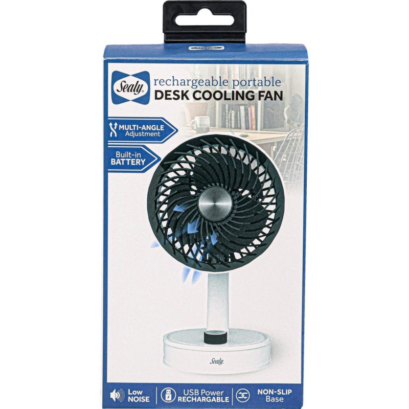 Sealy Rechargeable Desk Cooling Fan - 5