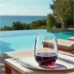 12oz Clear Stemless Wine Glass - 4