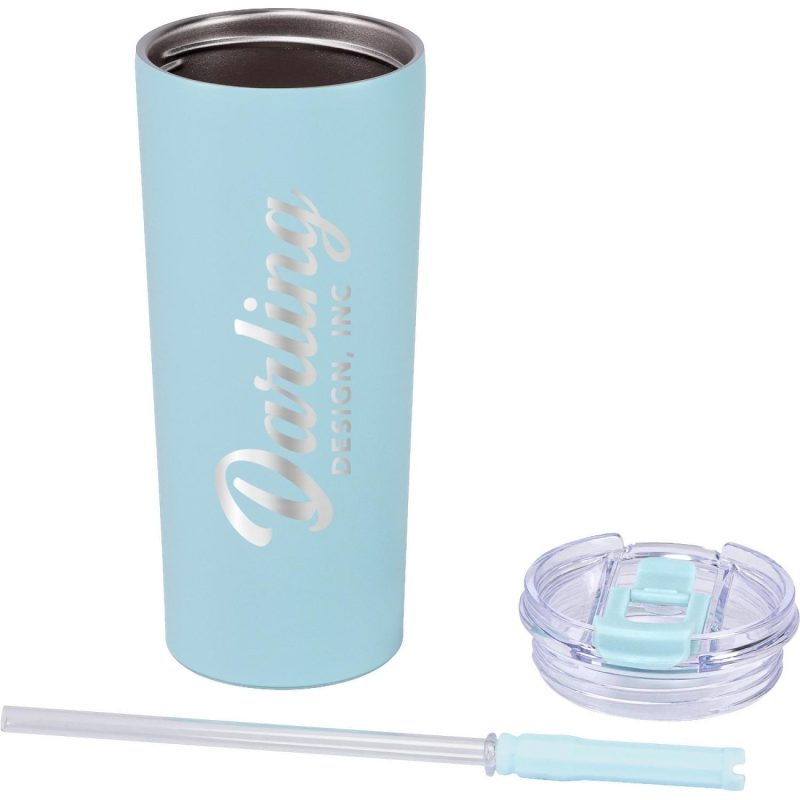 20oz Urban Peak Cascade Pop-Up Straw Tumbler - 1