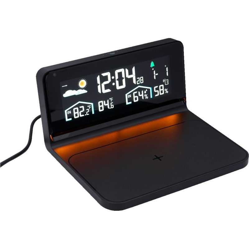 Digital Weather Station and Wireless Charger - 5