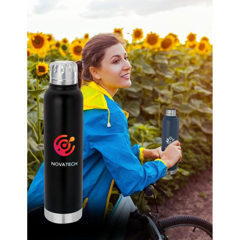 EarthTrendz 17 oz MOD Trail Vacuum Water Bottle - 6