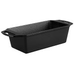 Lodge 8.5 x 4.5" Seasoned Cast Iron Loaf Pan - 1