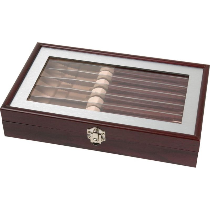 Manchurian Ash 6-Piece Steak Knife Set - 3