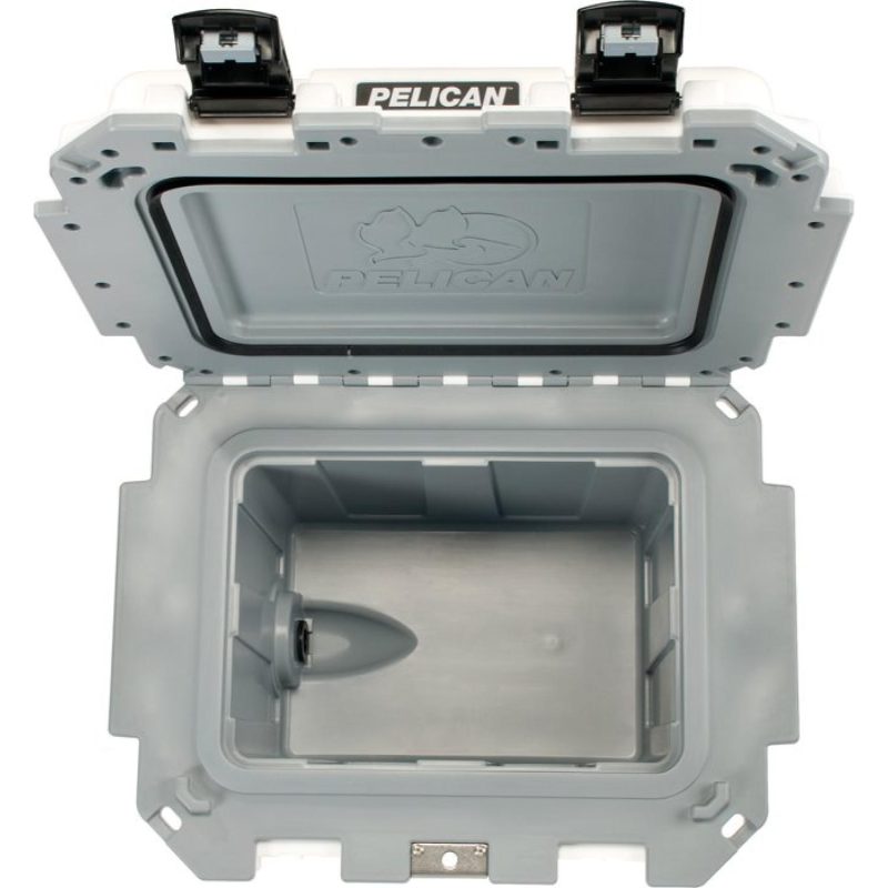 Pelican 30QT Cooler WHITE - 9