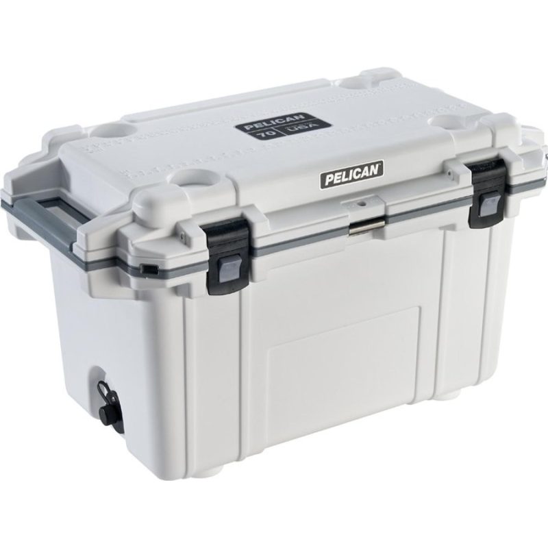 Pelican 70QT Cooler White - 8