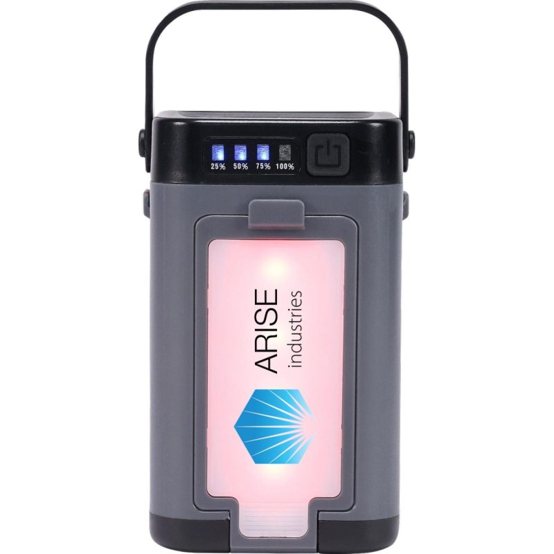 Rechargeable 4-Panel 3W LED/SMD Lantern - 4