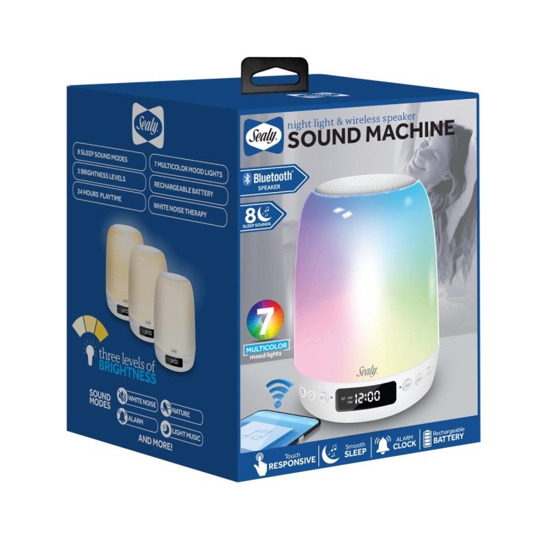 Sealy Night Light Wireless Speaker Sound Machine - 2