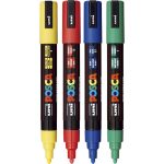 POSCA 4 Piece Standard Marker Set with Bag - 5