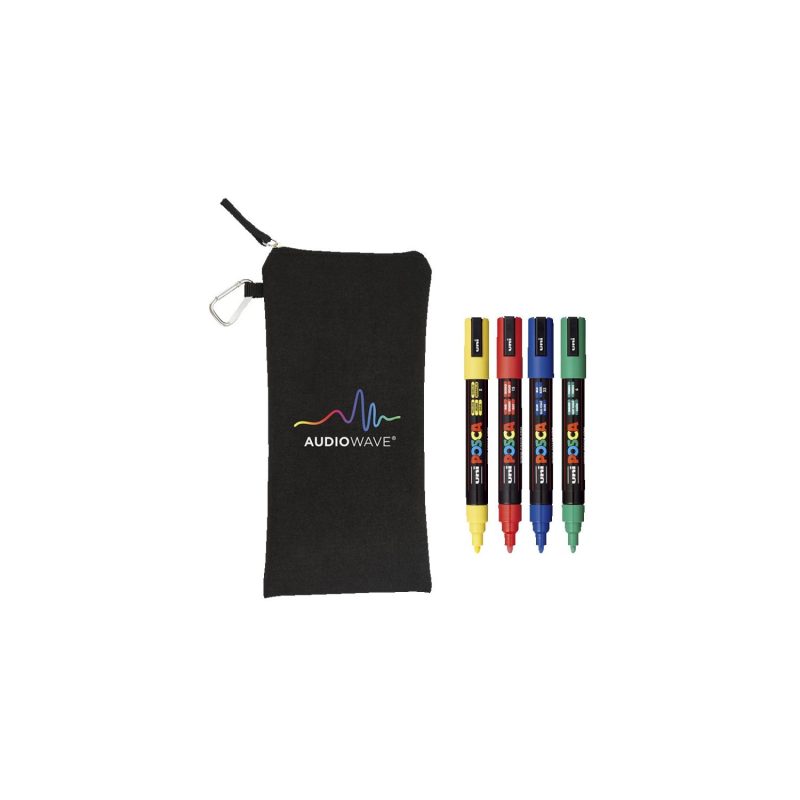 POSCA-4-Piece-Standard-Marker-Set-with-Bag-POS13 POSCA 4 Piece Standard Marker Set with Bag