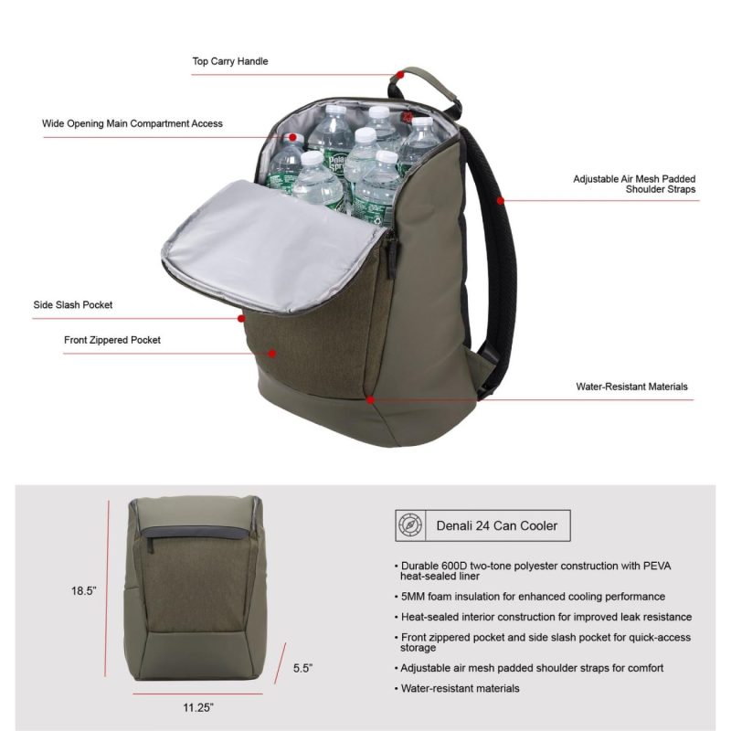 Denali 24 Can Backpack Cooler - 9
