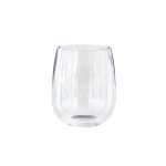 Symglass 12oz Clear Stemless Wine Glass