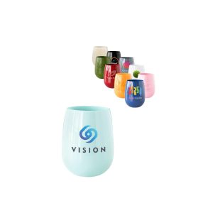 Symglass 12oz Colored Stemless Wine Glass